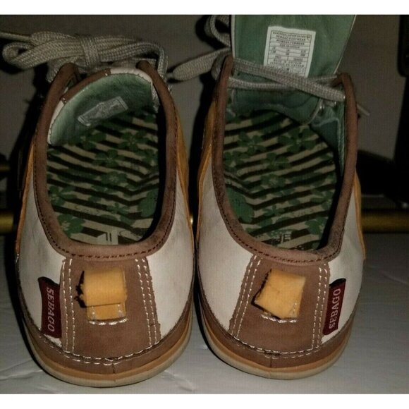 Sebago Wanderer TriColour Leather Vibram Sole Sneaker Womens 7.5M UK 5M EUR 38M - Picture 3 of 10